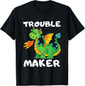 Cute Dragons Lover Gift Trouble Maker For Kids Apparel | Premium Quality | Comfort Daily Wear