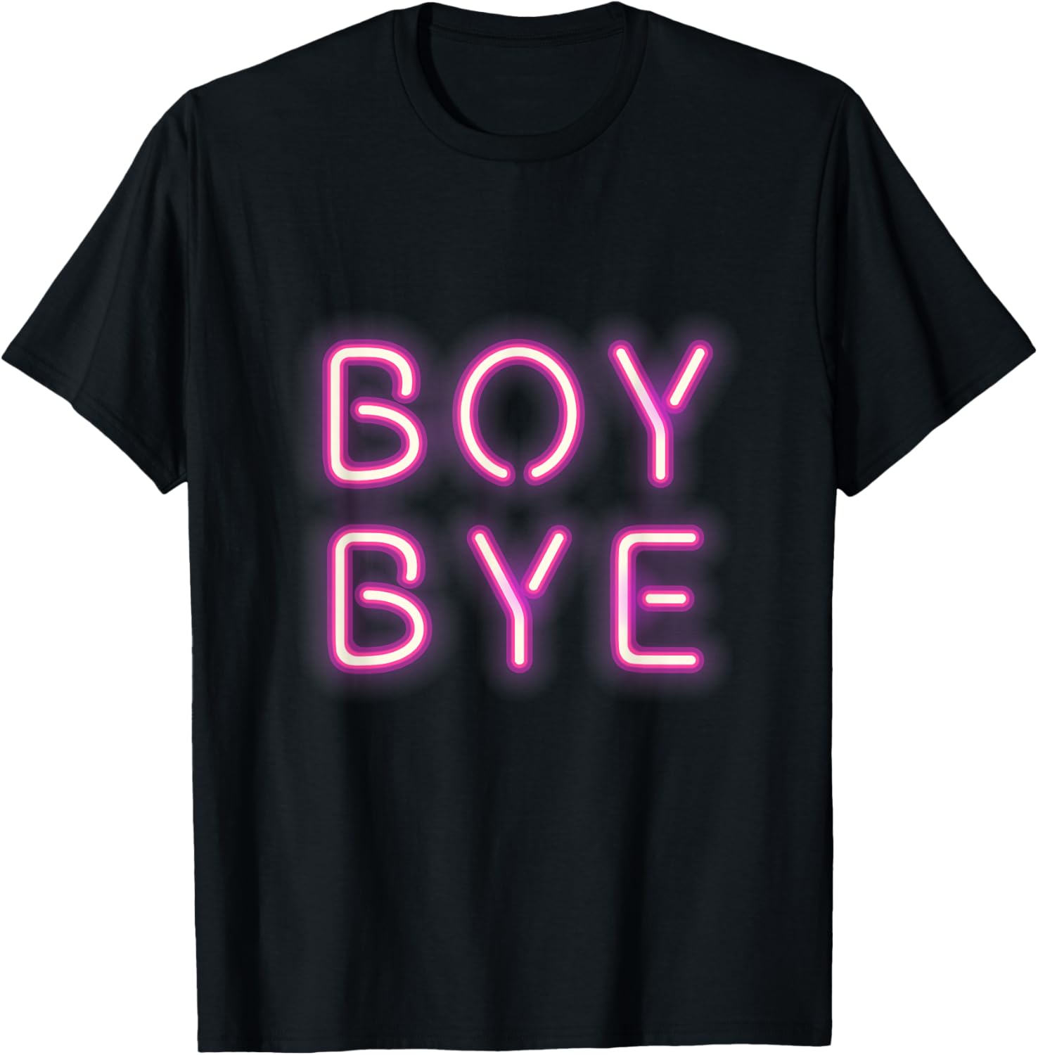 Boy Bye Neon Letters Sign Millenial Pink Apparel | Bestseller Style | Customer Favorite