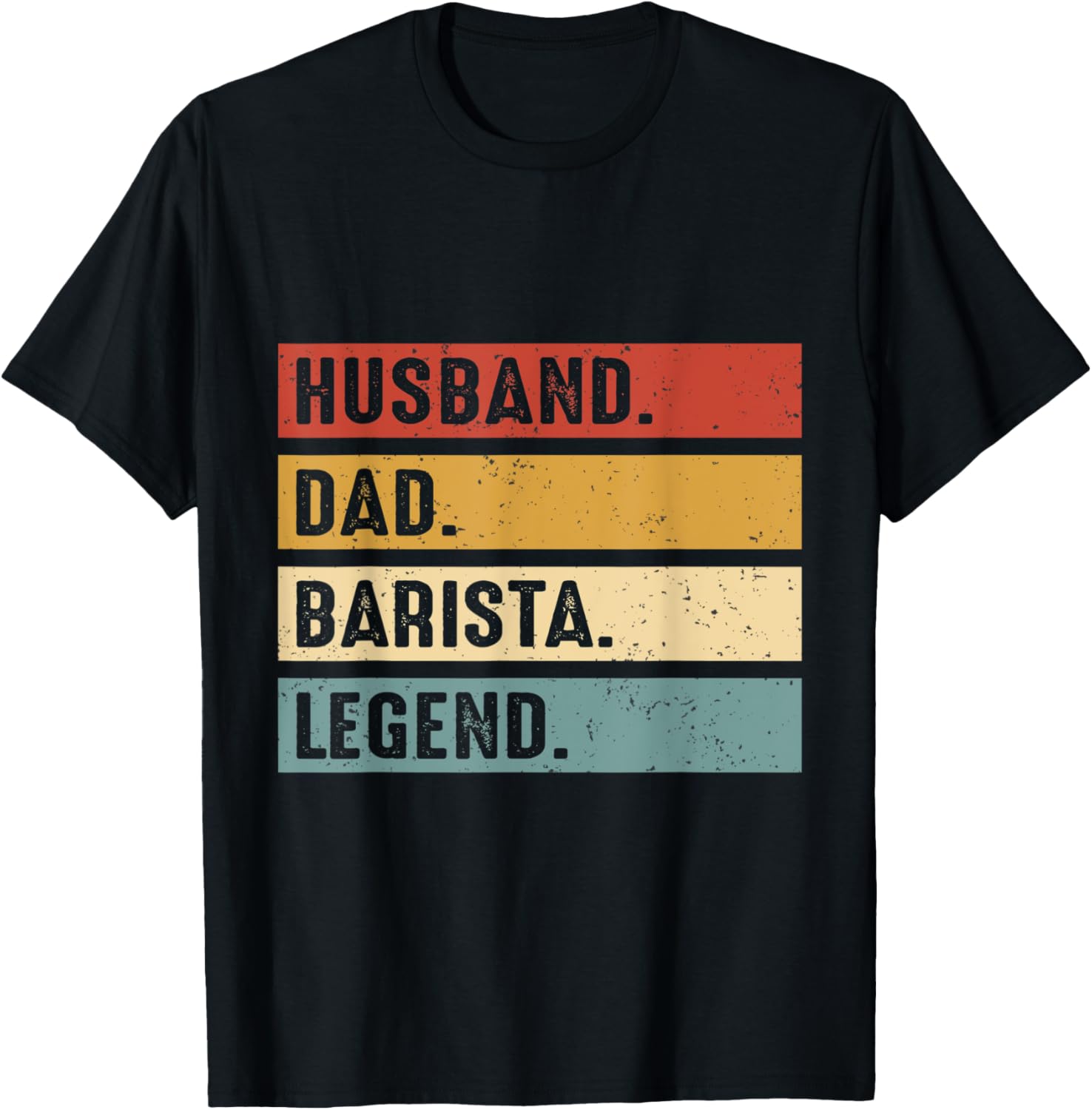 Husband Dad Barista Legend Funny Coffee Lover Coffeemaker Apparel | US Viral Style | Comfort Daily Wear