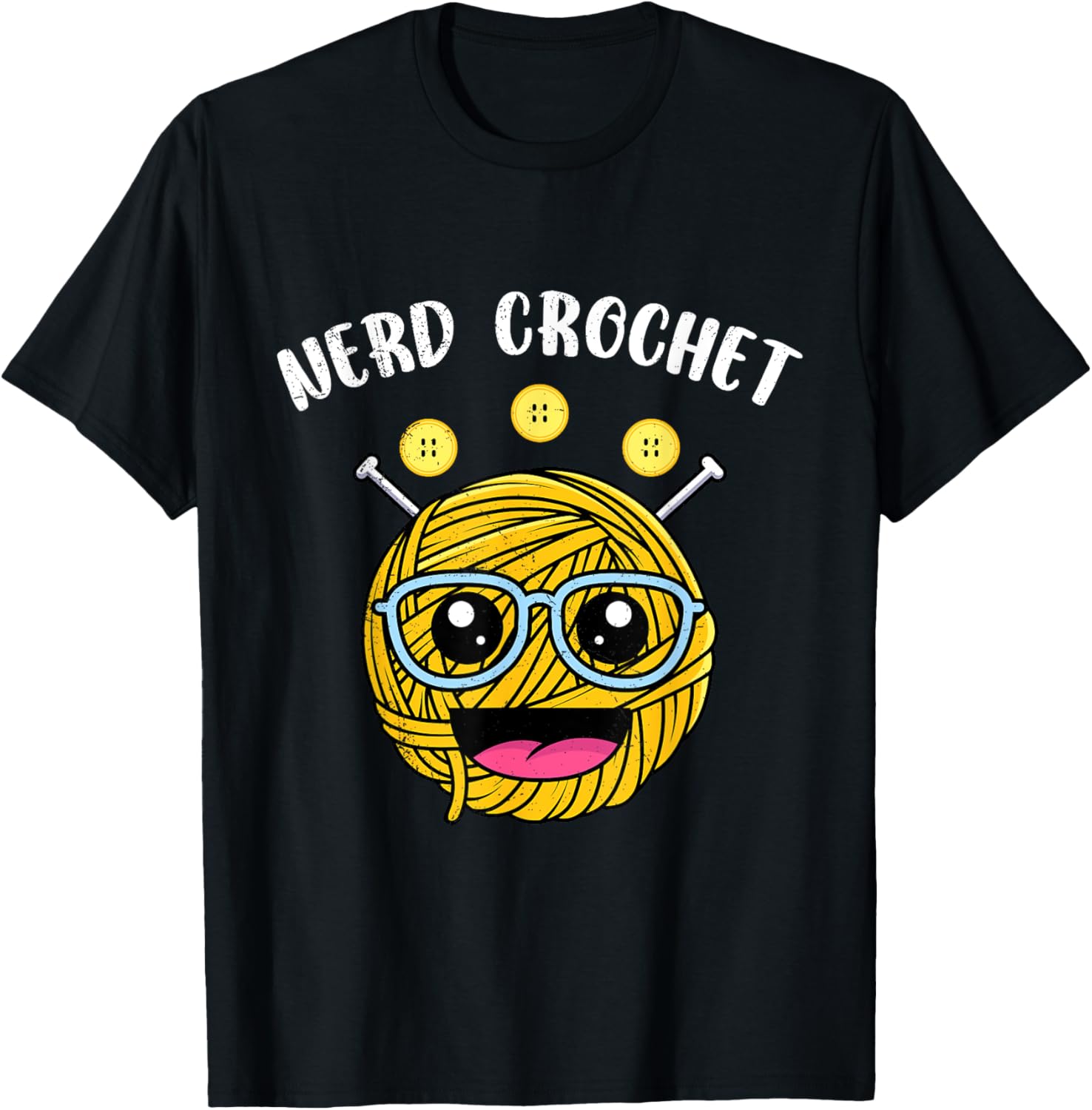 Nerd Yarn Hoarder NERD CROCHET Funny Yarn Collector Yarn Supply | Trending 2025 | Customer Favorite