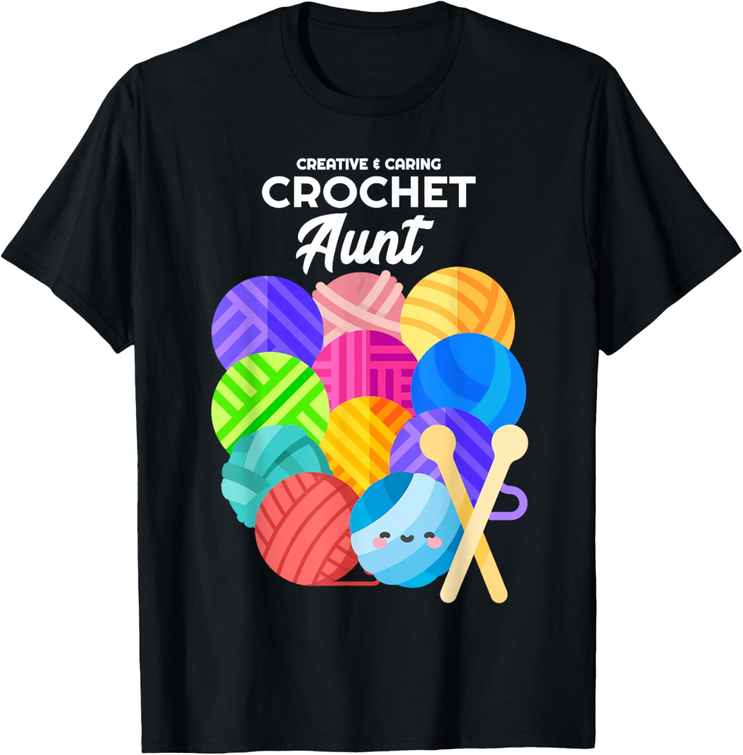 Crochet Aunt Hobby Crocheter Knitter Balls of Yarn Auntie Yarn Supply | High Search Volume | High CTR Title