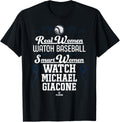Smart Women Watch Michael Giacone Prospect Baseball Fan Gear Apparel | US Best Seller