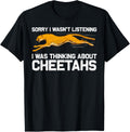 Cute Cheetah For Men Women African Safari Wildlife Zookeeper Apparel Comfort Fit Gift Ready