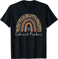 Cute Design Leopard Boho Rainbow for Cabinet Maker Squad Apparel | US Viral Style | Must-Have Style