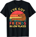 Dachshund I've Got Friends In Low Places Funny Sausage Dog Men Women Kids Apparel | Top Conversion Title | Aesthetic Casual Look