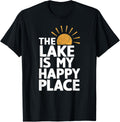 Sunrise The Lake Is My Happy Place Apparel | Premium Quality | Customer Favorite