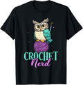 Crochet nerd owl funny crocheting yarn owl crochet for women Yarn Supply | Premium Quality | Perfect for Crafters