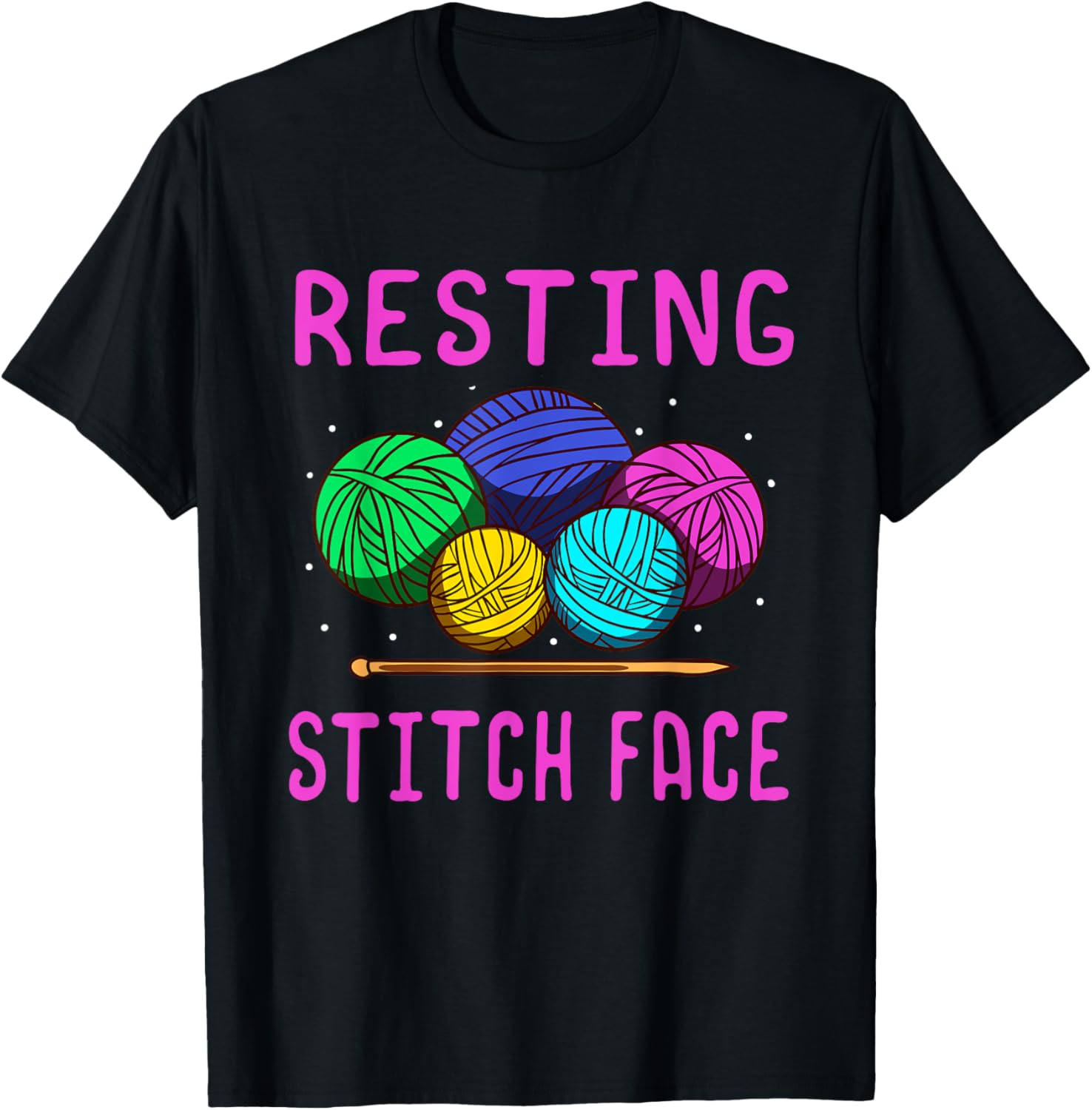 Knitting Resting Stitch Face Knitter Yarn Ball Needle Knit Yarn Supply | High Search Volume | High CTR Title