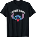 Disney Lilo & Stitch Trouble Maker Stitch Big Face Portrait Apparel | Best Seller Pick | Aesthetic Fit