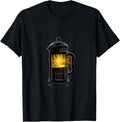 French Press Coffee Maker Barista Cafe Caffeine Brewing Apparel | Trending 2025 | Aesthetic Fit
