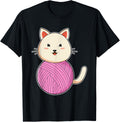 Cat Ball of yarn T-Shirt for Men Women Kids T-Shirt | Premium Quality | Customer Favorite