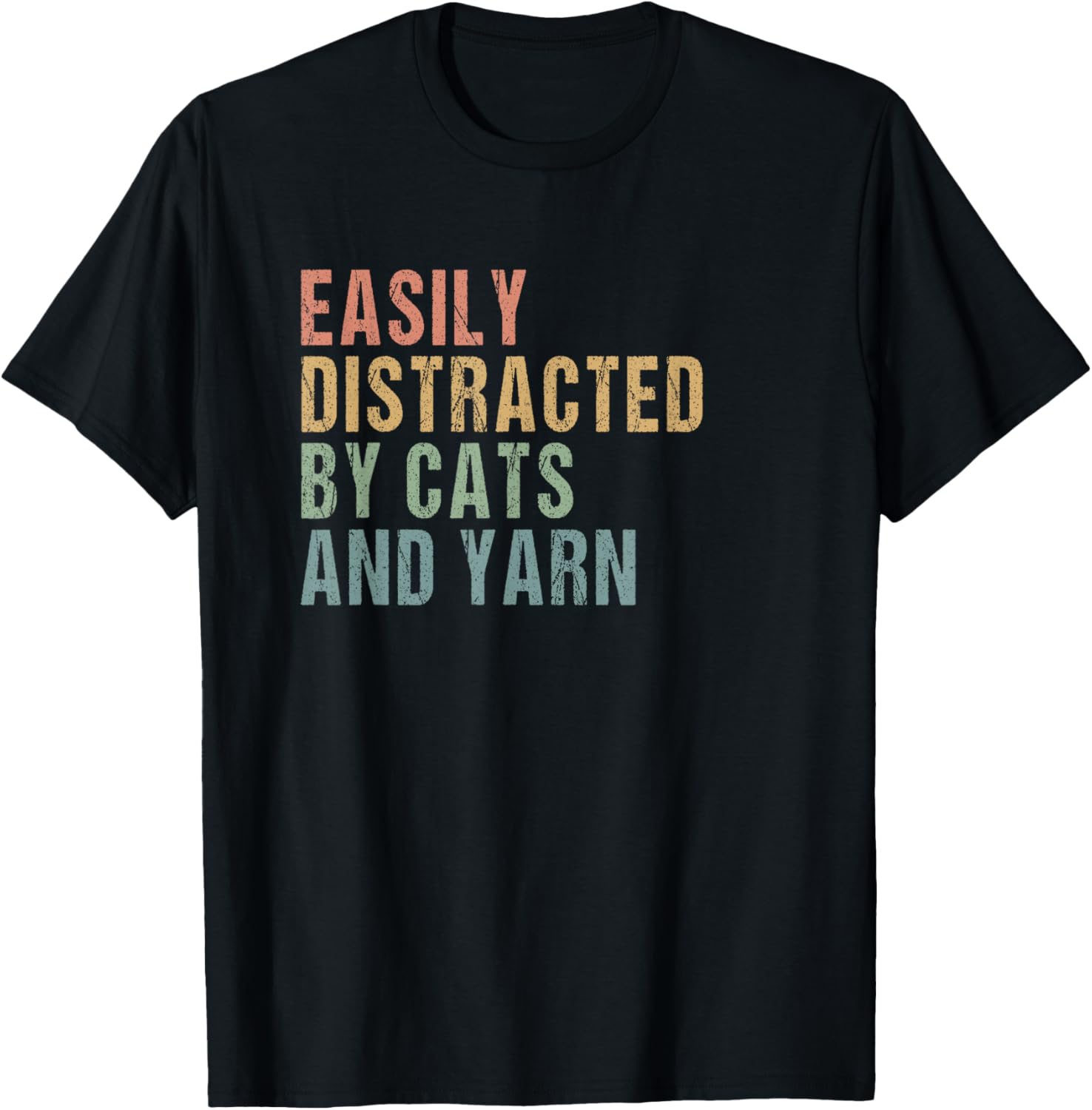 Easily distracted by cats and yarn - knitting & cats Lovers Yarn Supply | Trending 2025 | Perfect for Crafters