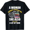 A Woman Cannot Survive on Books Alone She Needs Lot of Yarn Yarn Supply | High Search Volume | High CTR Title