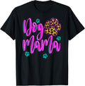 Dog Mama Cheetah Paw Print in pink and teal T Shirt for Men Women Girls Kids T Shirt Viral TikTok Find Fan Favorite