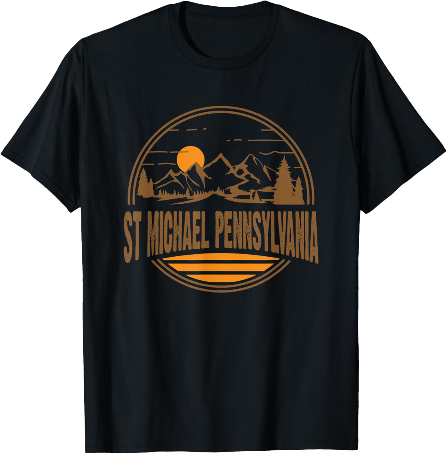 Retro St Michael, Pennsylvania State Gift Apparel | Perfect Gift Idea