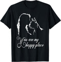 You are My Happy Place Boxer dog Funny Apparel | Top Conversion Title | Customer Favorite