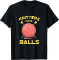 Knitters Have Balls Funny Knitting Yarn Knitter Yarn Supply | Trending 2025 | Best Seller Choice