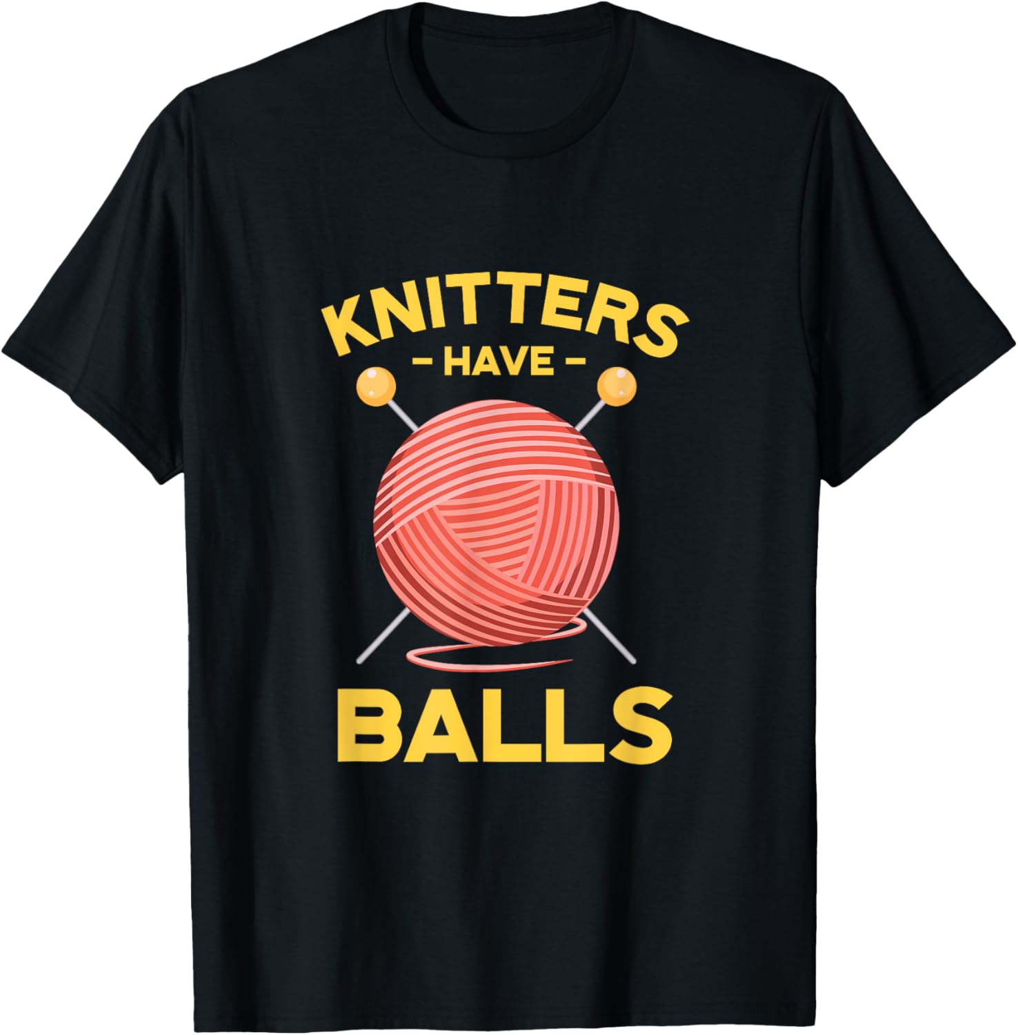 Knitters Have Balls Funny Knitting Yarn Knitter Yarn Supply | Trending 2025 | Best Seller Choice