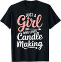 Funny Candle Making Design for Women Girls Lady Candle Maker Apparel | Trending 2025 | Perfect Gift Idea