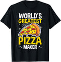 Pizza Making, Worlds Greatest Pizza Slice, Hobby Pizza Maker Apparel | Best Seller Pick | Comfort Daily Wear