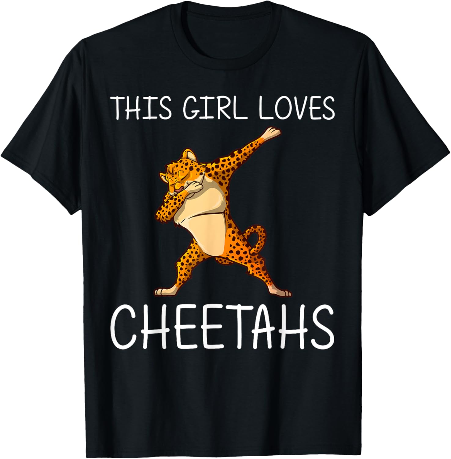 Cool Cheetah For Girls Kids African Safari Wildlife Animal Apparel Streetwear Style Hot Right Now