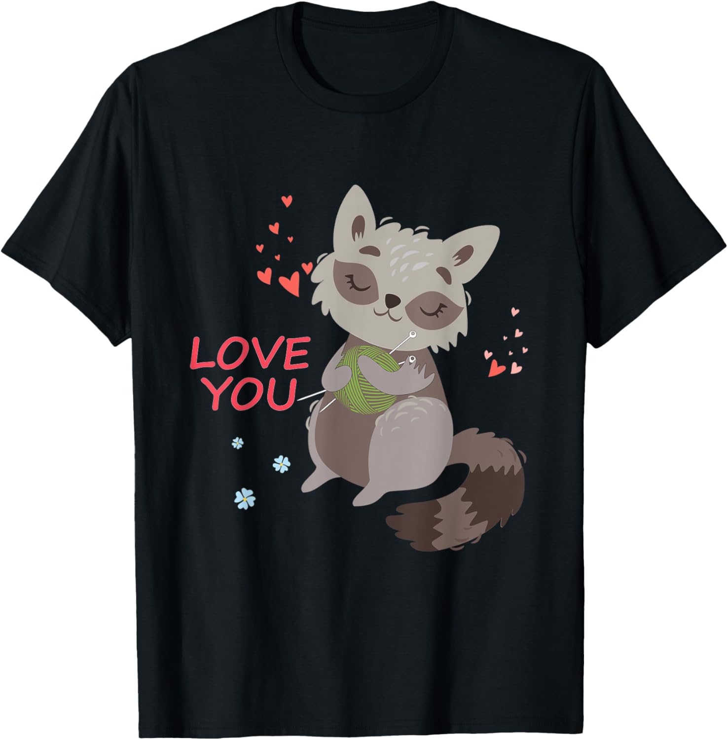 Raccoon Crochet Knitting and Yarn lovers gift Yarn Supply | Premium Quality | Perfect for Crafters