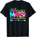 Difference Maker Assistant Principal School Tie Dye Apparel | Premium Quality | Perfect Gift Idea