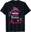 Heaven is Beautiful Place My ABUELA Angel Memorial Family Apparel | Trending 2025 | Aesthetic Casual Look