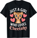 Funny Cheetah Design For Boys Girls Safari Wildlife Leopard Apparel Premium Print Everyday Wear