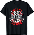 That s My NIECE Out There T Ball Tee Ball Cute Trendy T Shirt Comfort Fit US Top Pick