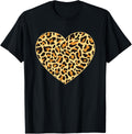 Cheetah Leopard Print Heart Gift Apparel Streetwear Style Hot Right Now