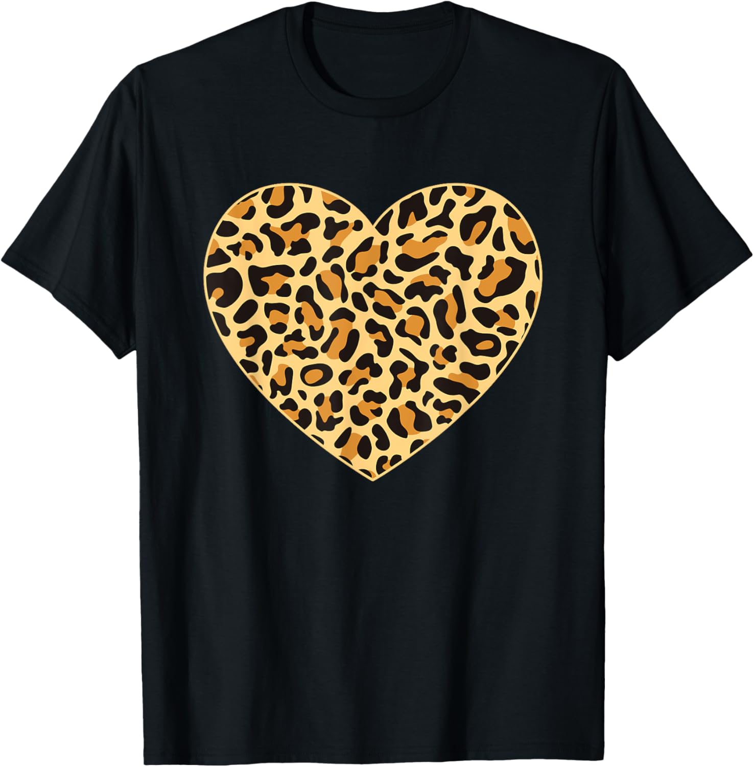 Cheetah Leopard Print Heart Gift Apparel Streetwear Style Hot Right Now