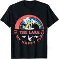 the lake is my happy place hello summber Apparel | Premium Quality | High CTR Boost