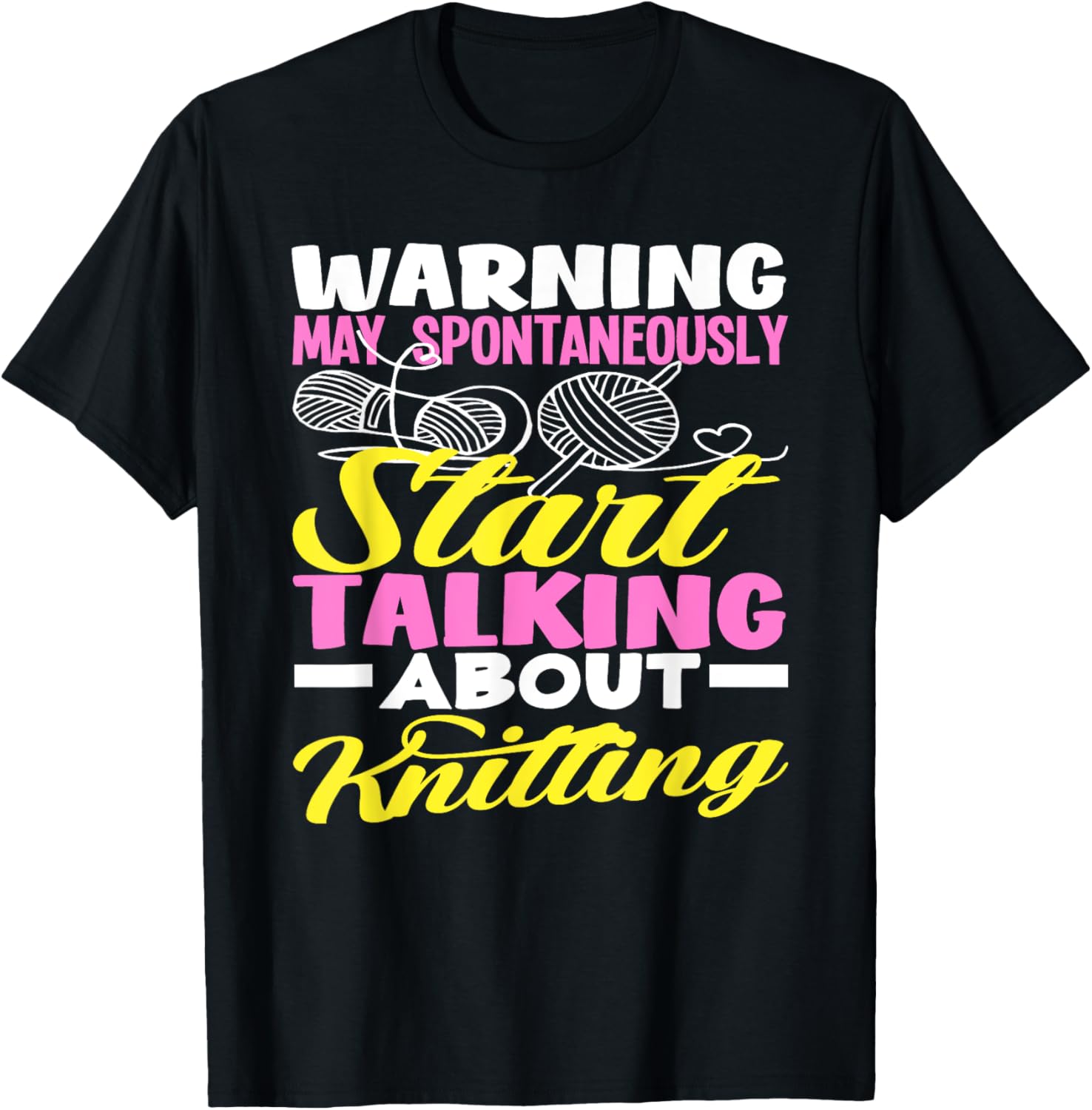 Knitting Warunung Start Talk About Knitting Knitter Yarn Yarn Supply | High Search Volume | Best Seller Choice
