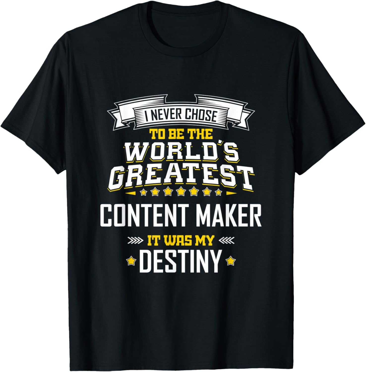 Content Maker Idea World's Greatest Content Maker Apparel | High Search Volume | Must-Have Style