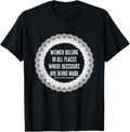Ruth Bader Ginsburg Women Belong in All Places RBG novelty Apparel | Premium Quality | Aesthetic Casual Look