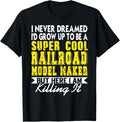 Funny Railroad Model Maker Dream Hobby Pride Apparel | US Viral Style | Aesthetic Fit