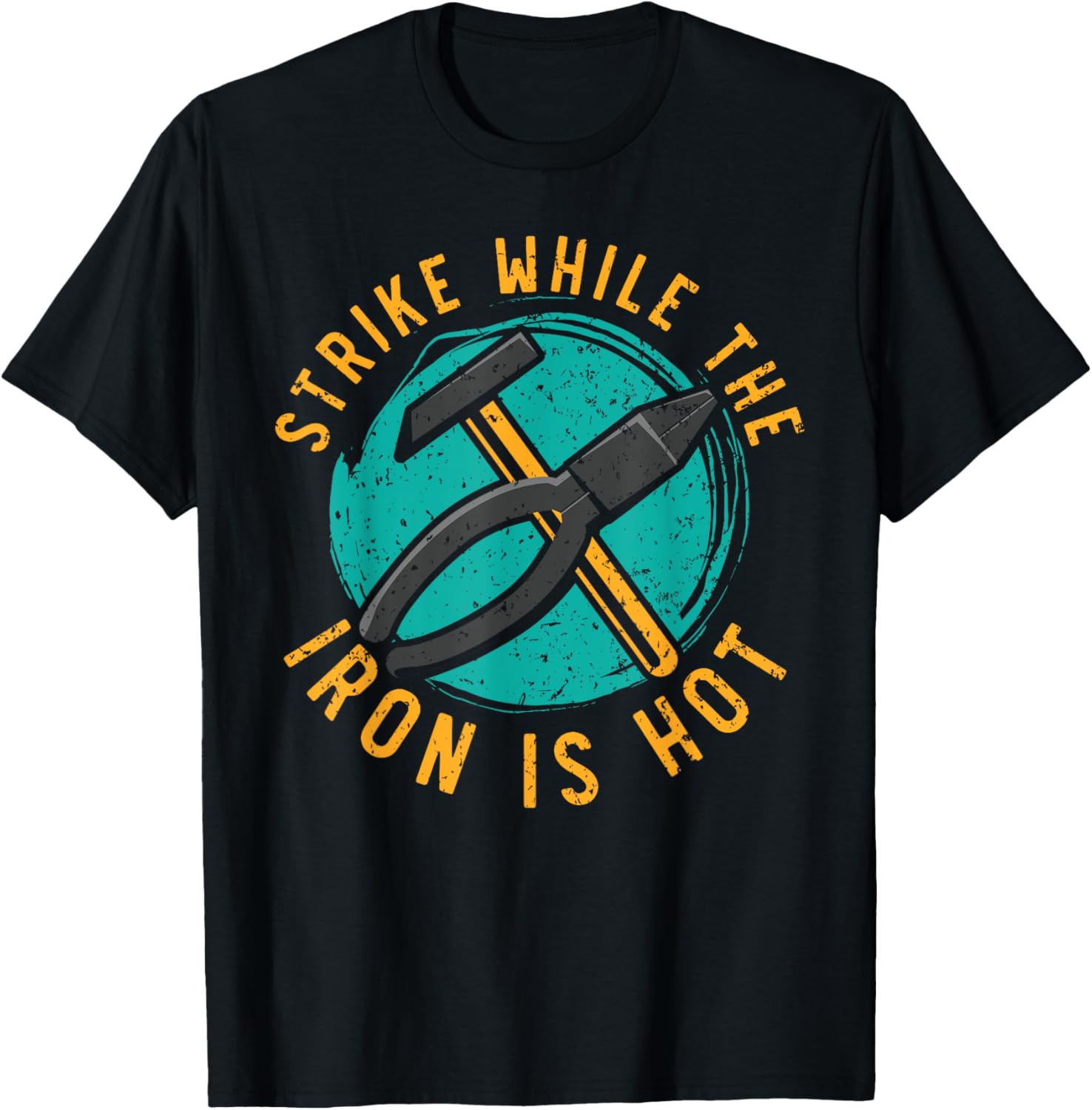 Strike While The Iron Is Hot Jewelry Maker Goldsmith Apparel | High Search Volume | Comfort Daily Wear