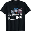 Mens I'd Rather Be Filming - Funny Movie Director Filmmaker Apparel | High Search Volume | Must-Have Style