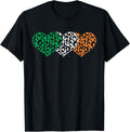 St Patricks Day Animal Cheetah Leopard Print Irish Hearts Apparel Comfort Fit Fan Favorite