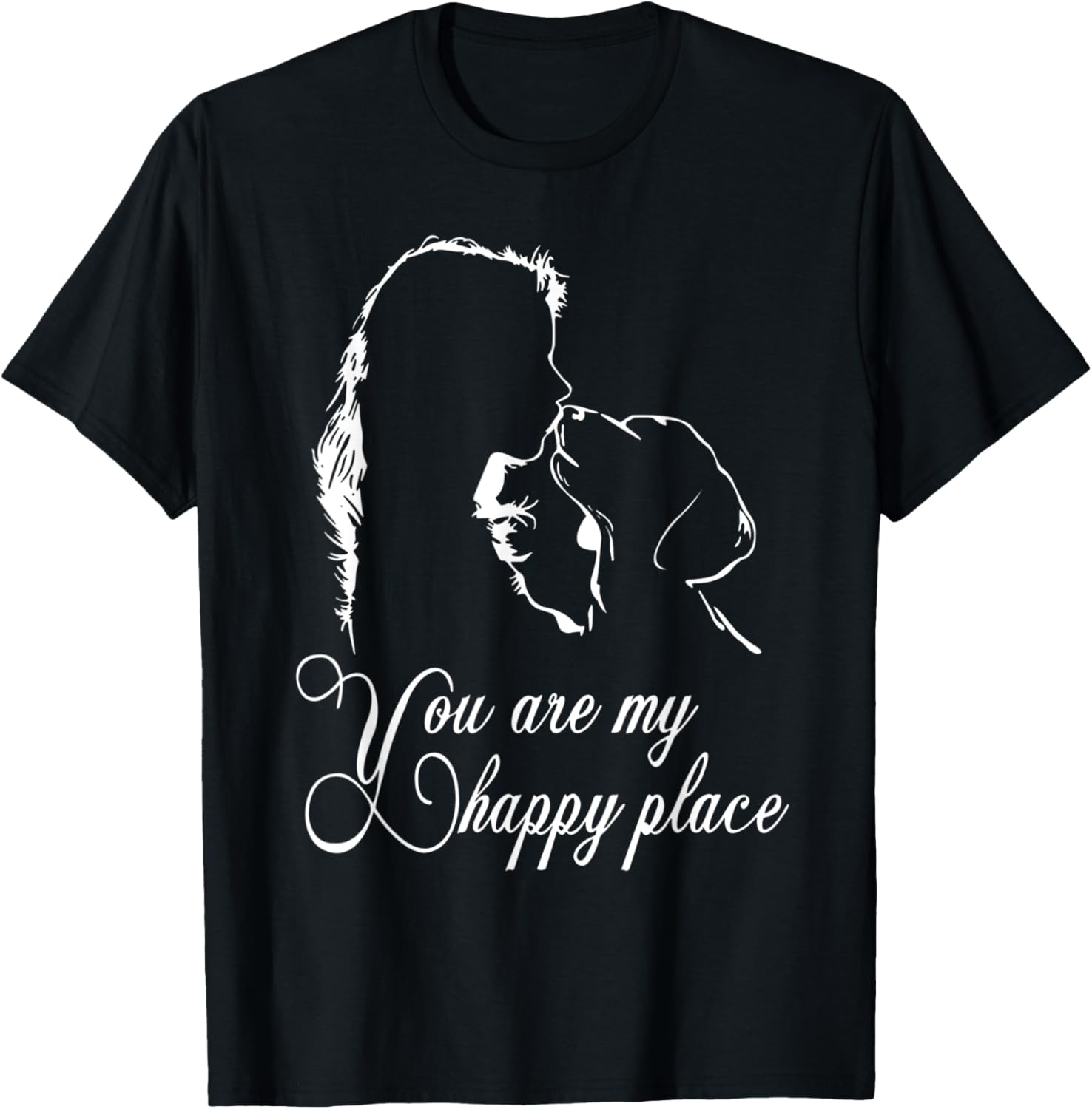 You are My Happy Place Dachshund dog Funny Men Women Kids Apparel | Trending 2025 | Daily Wear Essential