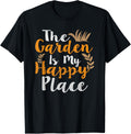 Awesome The Garden is My Happy Place Novelty Gardening Apparel | Trending 2025 | High CTR Boost