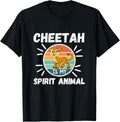 Cheetah is My Spirit Animal Kawaii Cartoon Funny Cheetahs Apparel Premium Print Hot Right Now