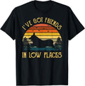 I've Got Friends In Low Places Funny Corgi Pembroke Welsh Apparel | Trending 2025 | Daily Wear Essential