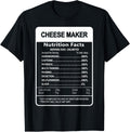 Cheese maker Nutrition Facts Sarcastic Apparel | Best Seller Pick | Aesthetic Fit