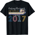 5 Year Old Girl Making The World Better Place Since 2017 Apparel | Bestseller Style | Aesthetic Casual Look