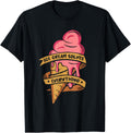 Ice Cream Solves Everything Gelato Maker Lover Ice Cream T-Shirt for Men Women Kids T-Shirt | High Search Volume | Perfe...