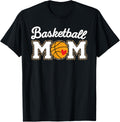 Cute Basketball Mom Leopard Print Mothers Day Apparel Streetwear Style Best Seller Look