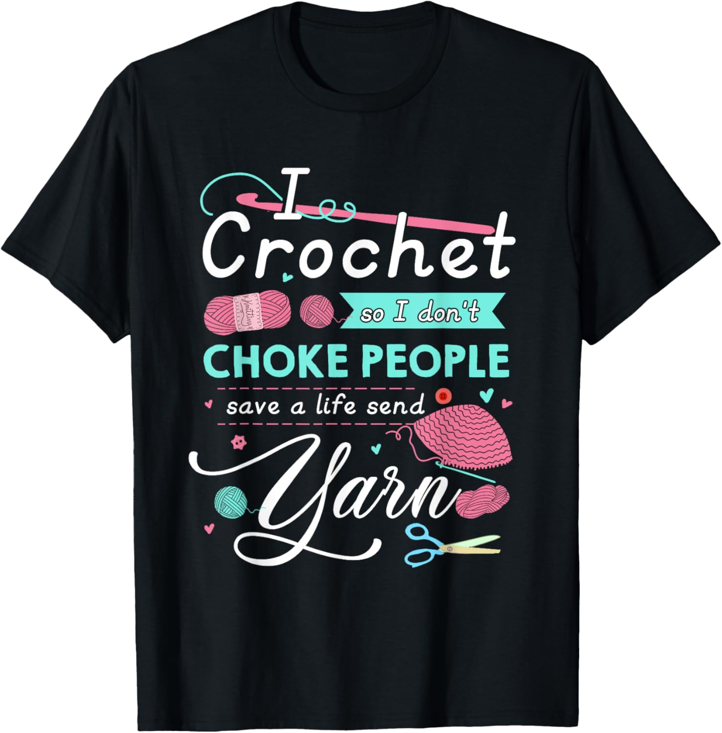 I crochet so i don't choke people send yarn Yarn Supply | Premium Quality | Perfect for Crafters