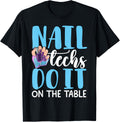 Nail Tech Quote Work Uniform Nail Polish Leopard Cheetah Apparel Viral TikTok Find Gift Ready